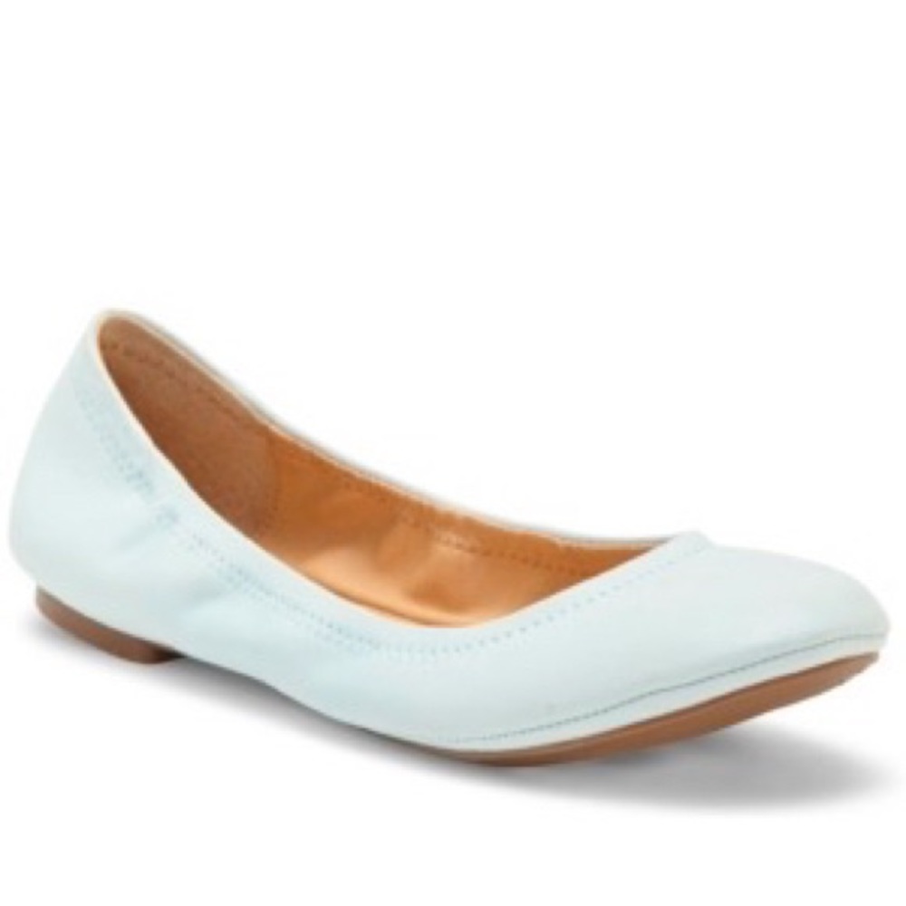 NEW Lucky Brand Emmie Flats - Blue Glow size 11